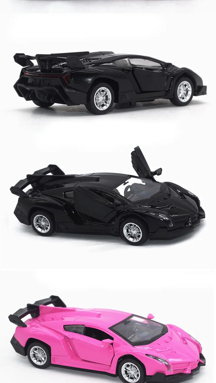 

Kids 1:32 Alloy Car Model Diecast Sound Light Pull Back Door Toys Hot Weels Xmas Gift Toy Car Wheels Toys For Children