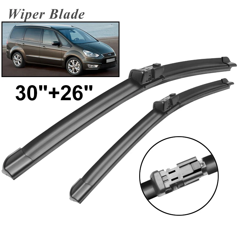 

Okowiper RHD & LHD Front Wiper Blades For Ford Galaxy MK3 2009 - 2015 Windshield Windscreen Front Window 30"+26"