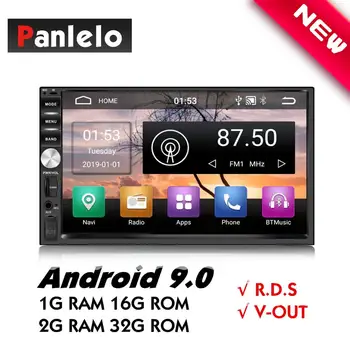 

Android 9.0 Car Stereo 2 Din Quad Core Head Unit 7'' 1GB/2GB Car Radio Touch Screen Bluetooth Wifi AM/FM/RDS Car GPS Navigation