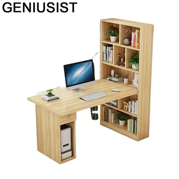 شراءUffigo Schreibtisch Dobravel مكتب ميسا دفتر الدائمة Escrivaninha اللفة السرير الكمبيوتر مكتب للحاسوب شخصي الجدول مع خزانة الكتب