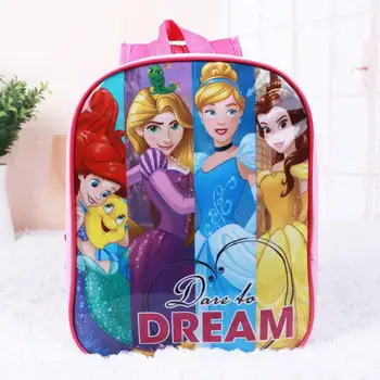

Disney Princess Cartoon schoolbag Children Frozen Backpack girl boy student kindergarten Elsa for school small backpack