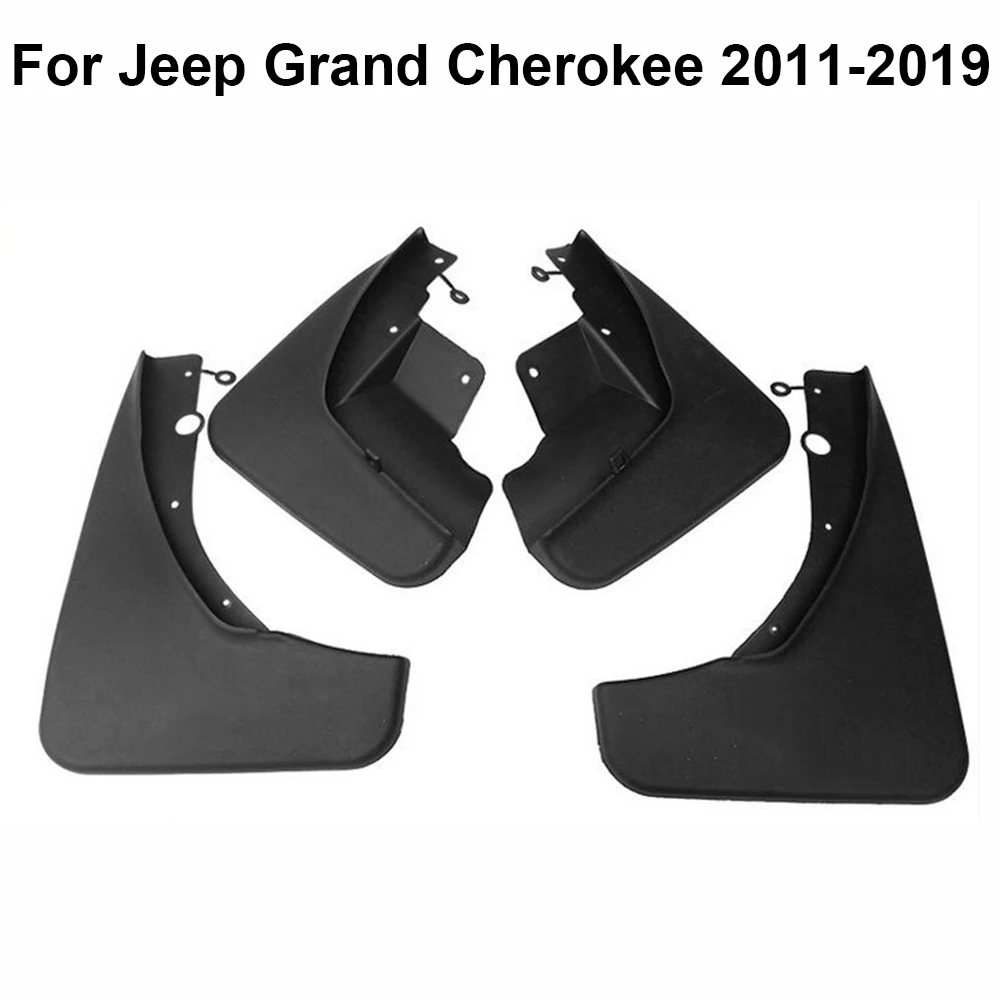 

Car Mud Flaps Splash Guard Mud Fender 4pcs For Jeep Grand Cherokee 2011-2019 With All Fixing Screws