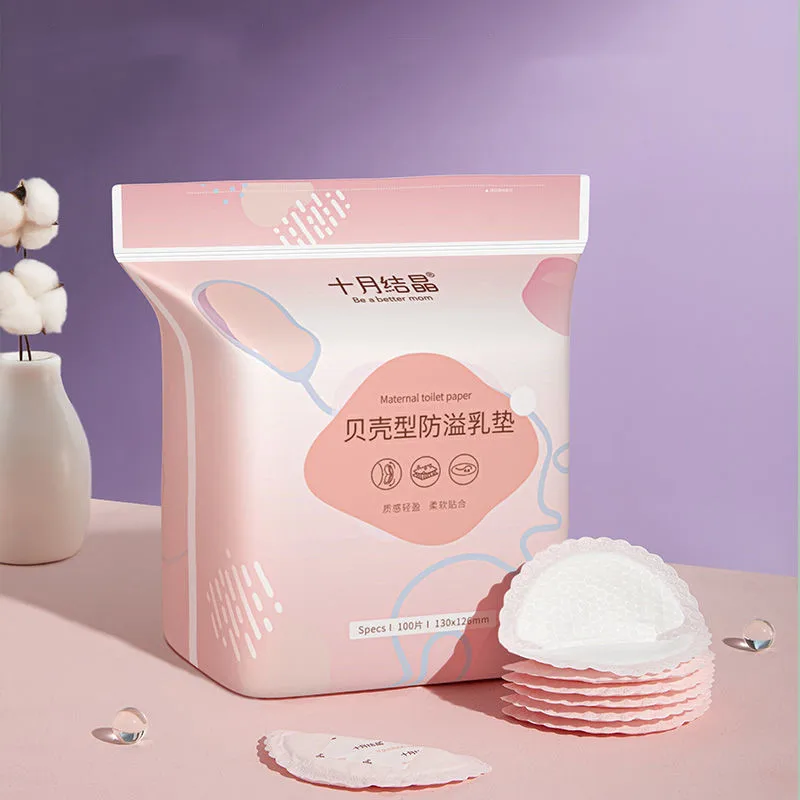 30/100 pieces of disposable anti-overflow breast pads milk pads breast pads for mother feeding and nursing, leak-proof design