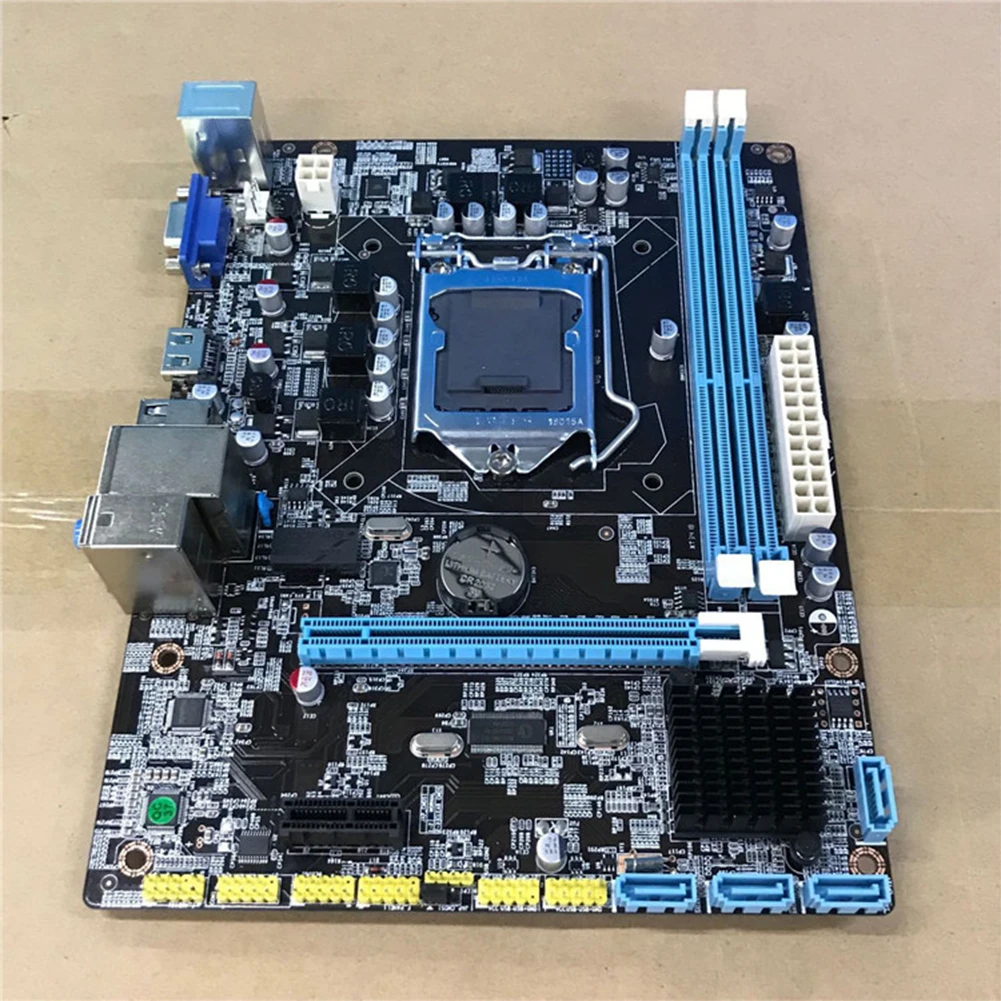 

Supports I3 I5 I7 Replacement Controller LGA1156 H55 Accessories Motherboard Stable Control Board Desktop Computer DDR3 Memory
