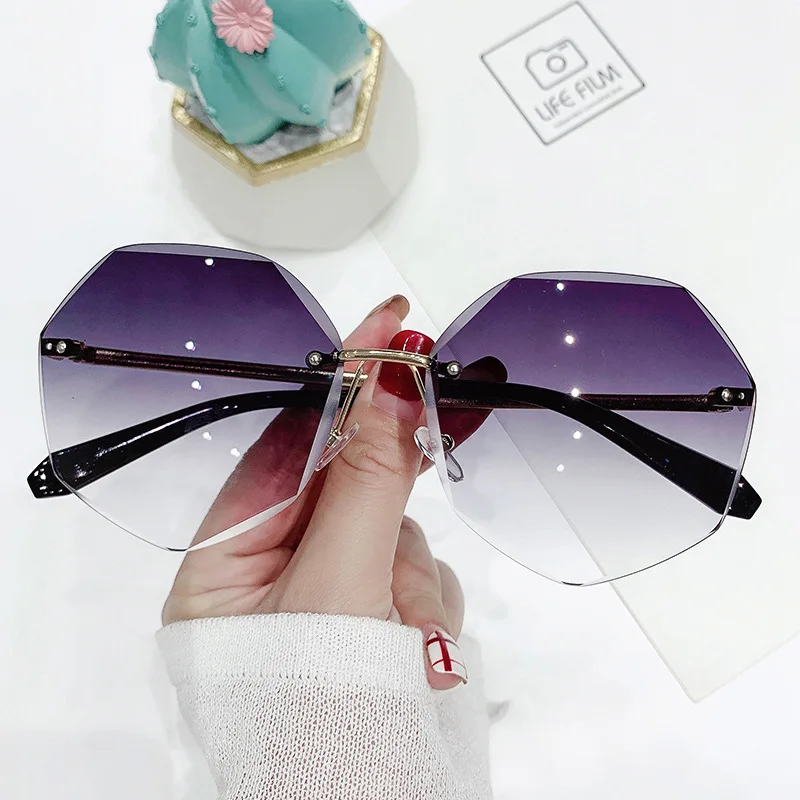 Sunglasses Women 2021 Square Sunglass Gradient Shades Ladies Luxury Fashion Colorful Big Frame Sun Glasses Female Trend Eyewear | Спорт и