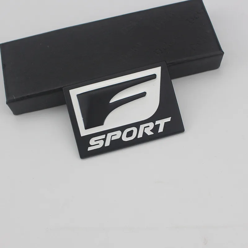 3 шт. автомобильный Стайлинг 6,5 см* 4,5 см цинковый сплав F-SPORT эмблема задний багажник значок боковые логотипы для IS250 CT200 ES RX автомобильные наклейки