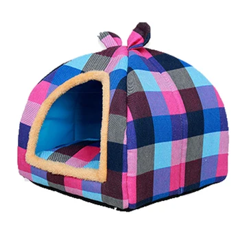 

Winter Pet Bed Warming House Soft Material Nest Dog House Baskets Kennel for Cat Puppy Soft and Smooth Tasteless and Harmless