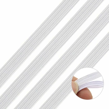 

3mm 10/15/30/50/80/100m Mouth Mask Elastic Band Mask Rope Rubber String Mask Ear Cord Round Elastic Band DIY Clothing Craft