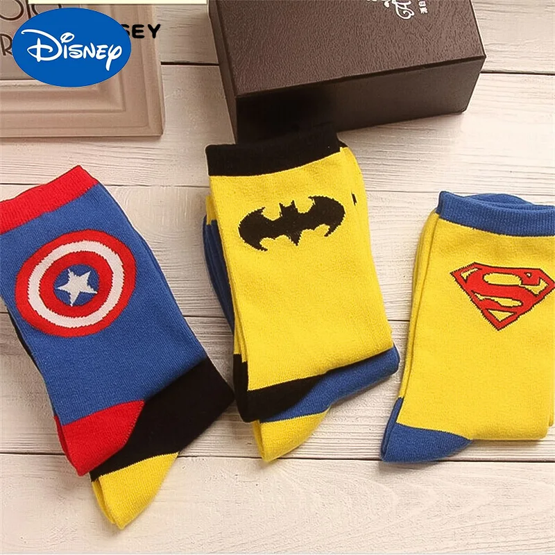 Мстители носки с принтом рисунком Бэтмена пижама СУПЕРМЕНА для костюмированной