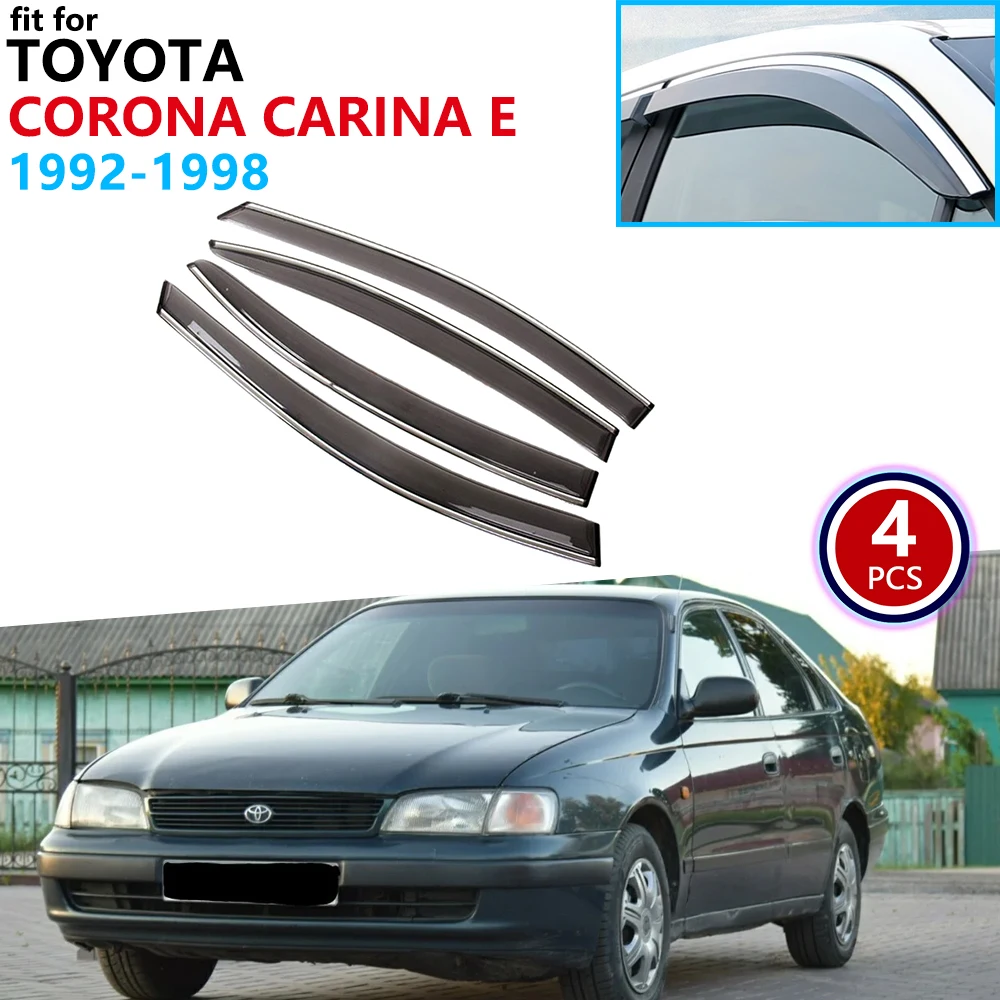 Для Toyota Corona Carina E T190 1992 ~ 1998 оконный козырек вентиляционные тенты защита от дождя