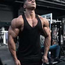 Летний Стиль, мужской спортивный жилет для бега, майка без рукавов