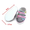 2024 Fashion Leather Boots For 43cm Baby Dolls 17 inch Born Baby Dolls Shoes 6