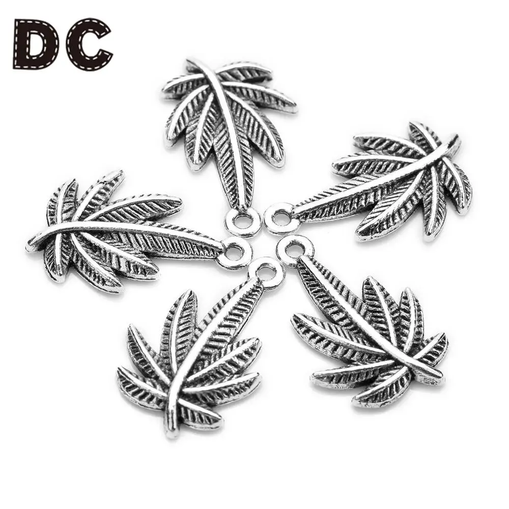 10pcs/lot Fashion Ancient silver Color Pendants Jewelry Making Findings for DIY Charms Handmade Earring Charm Necklace | Украшения и