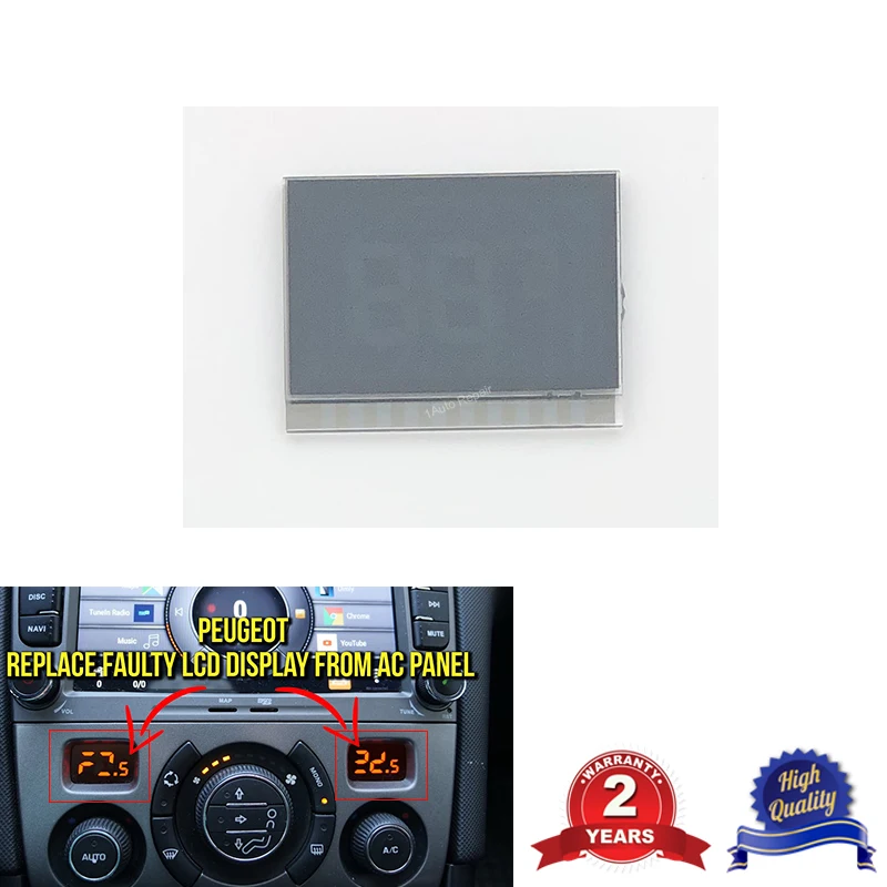 Air Conditioning Module Screen ACC Panel LCD Display for Peugeot 308 308CC 408 2007-2013 lcd display touch screen display