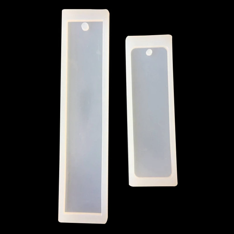 

Rectangle Silicone Bookmark Mold, DIY Bookmark Mould Making Epoxy Resin Jewelry DIY Craft Silicone Transparent Mold