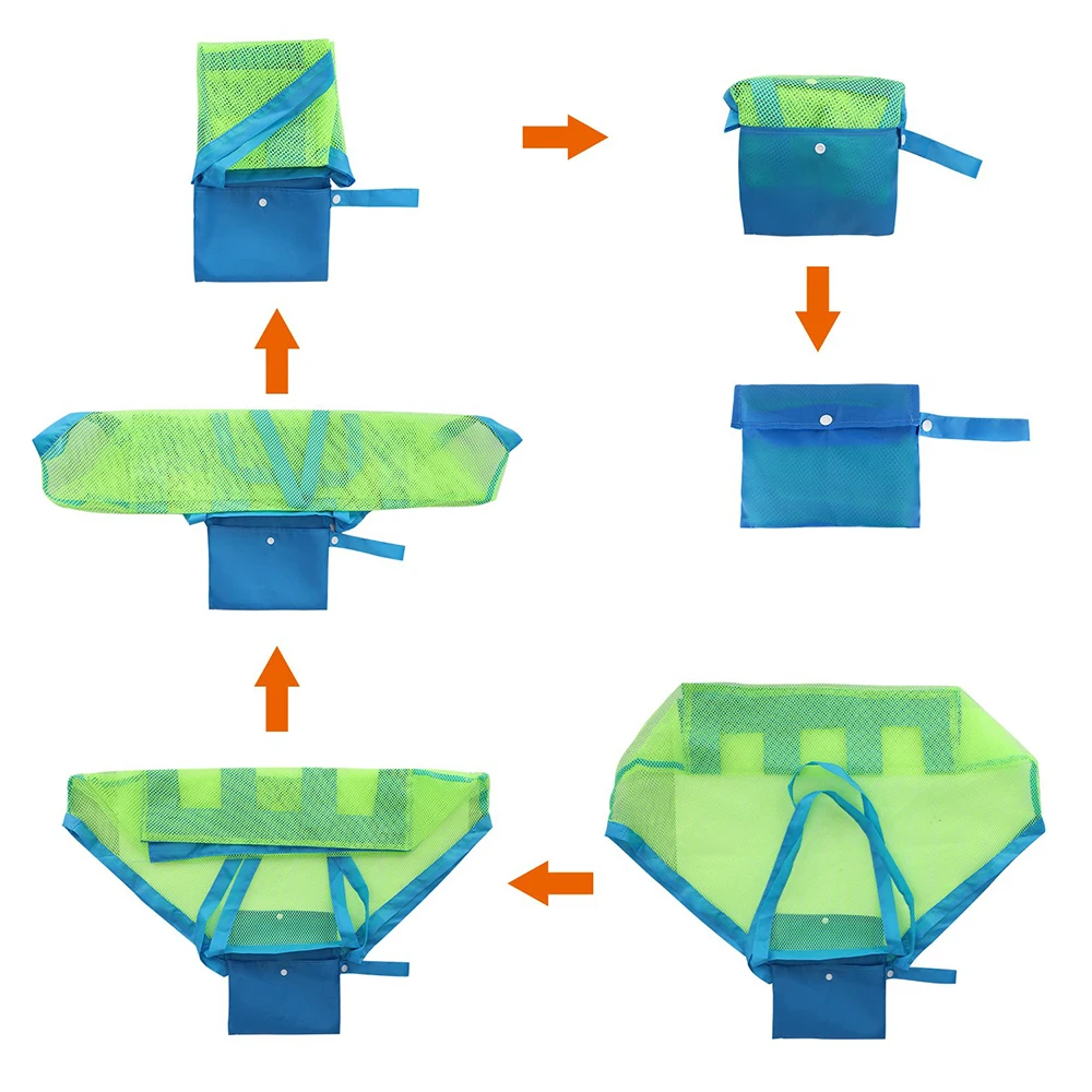 Уличные сумки для плавания, пляжная сумка, складная сумка для плавания для взрослых, детские игрушки для пляжа, сетчатые сумки, пляжные сумки для плавания, портативные сумки