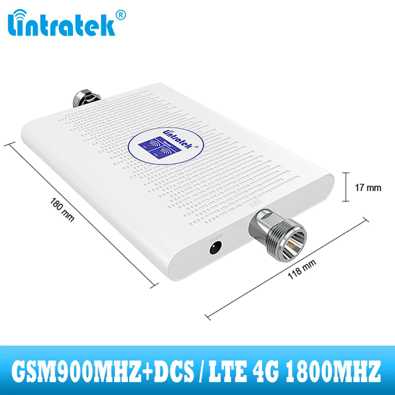 Powerful Dual band GSM 900 4G lte dcs 1800 mhz Signal repeater phone Booster 2G 4G 1800mhz internet communication amplifier