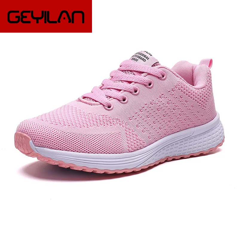 

New Fashion Shoes Women Sneakers Women Flats Casual Woman Shoes Brand Sneakers Pink Sweet Ladies Shoes YX1455