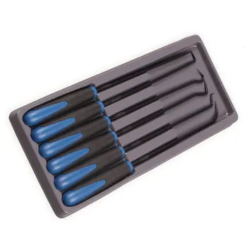 

6pcs/set Car Pick and Hook Set Car O Ring Oil Seal Gasket Puller Remover Craft Hand Tool Kit