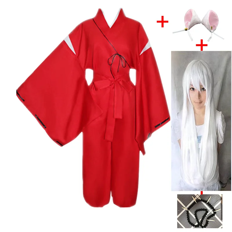 Косплей Костюм Аниме Inuyasha для Хэллоуина карнавал Забавный костюм взрослых