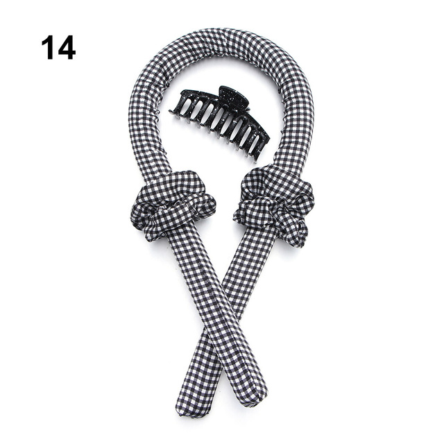 Easy To Use Heatless Curling Rod Lazy Curler Silk Curling Ribbon Make Hair Curly Wave Formers Headband Wave Formers