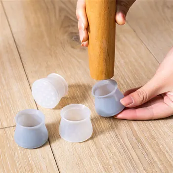 

Silicon Furniture Leg Protection Cover Table Chair Feet Pad Floor Protector