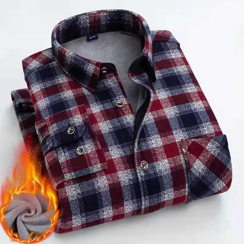 14 Color Men's Large Size Fleece Warm 