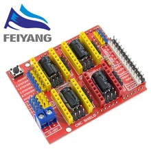  New CNC Shield V4 shield v3 Engraving Machine / 3D Printer / A4988 Driver Expansion Board for arduino Diy Kit 