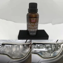 30 мл ремонт фар автомобиля покрытие очистки восстановление заднего вида покрытие полировка фар против царапин жидкий реставратор