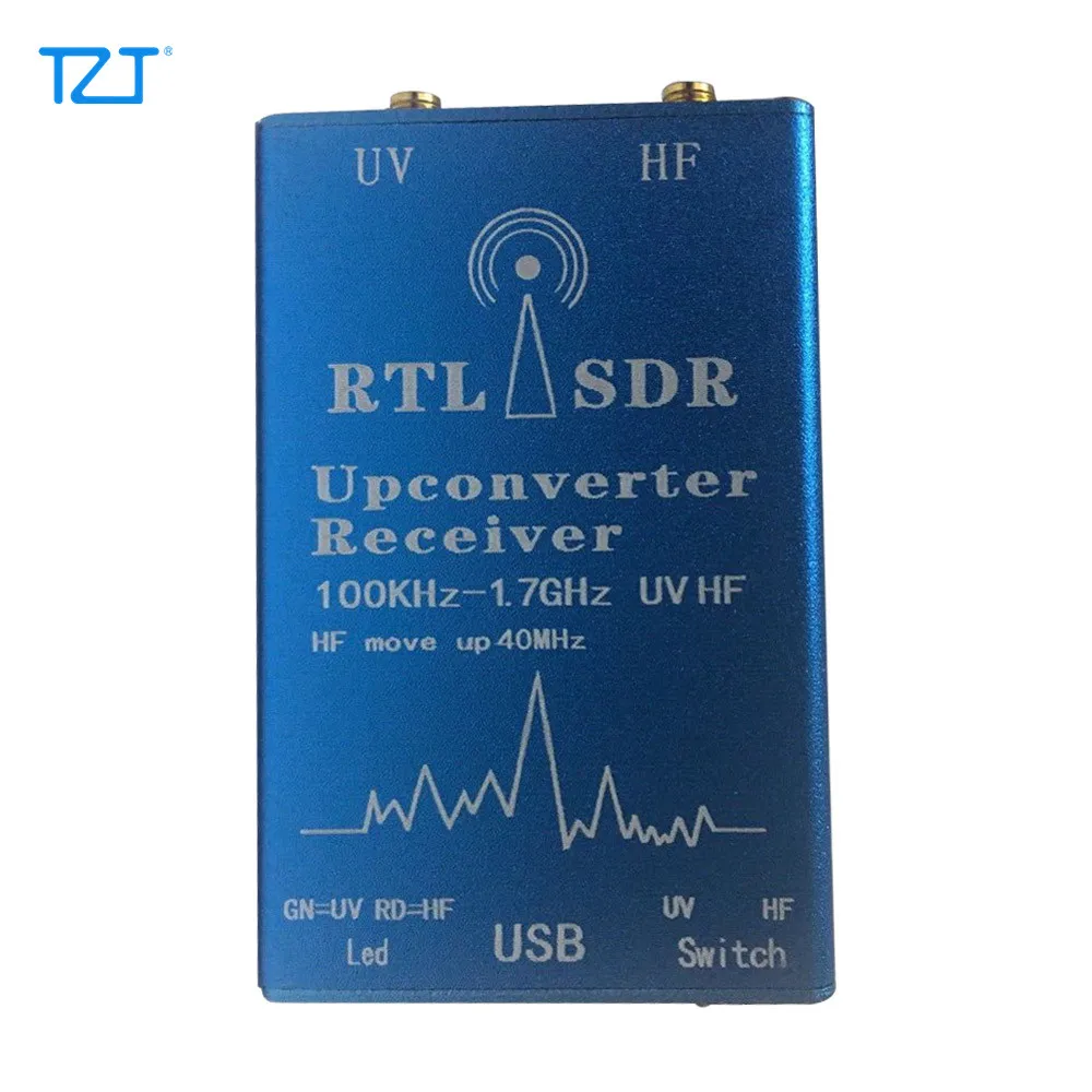 TZT для RTL SDR-приемника + Встроенный SDR-преобразователь 100 кГц-1 7 ГГц UV HF применяется