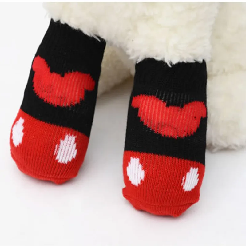 Носки для домашних питомцев 4 шт./компл. женские носки Мягкие акриловые животных
