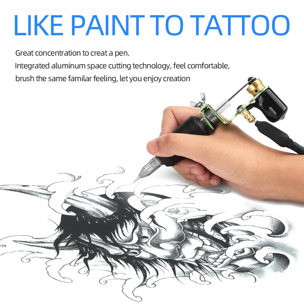 25 мм черная силиконовая Татуировка ручка с игольчатой панелью захватывающая трубка для тату прозрачный силиконовый прорезиненный трубка для расходные материалы для тату