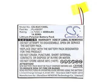 

Cameron Sino Battery for KURIO 7S C1300 Replacement KURIO PL458097 4000mAh