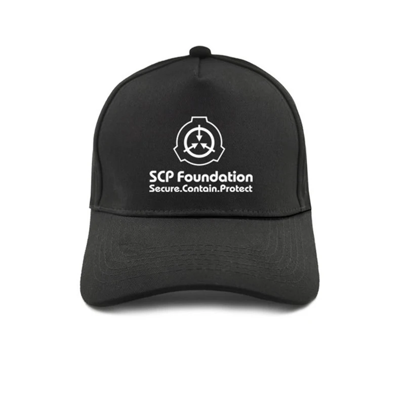 Безопасная бейсбольная кепка SCP Foundation модная Регулируемая Кепка от солнца