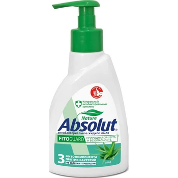 

Absolut Liquid Soap, FitoGuard, Aloe, 500 ml
