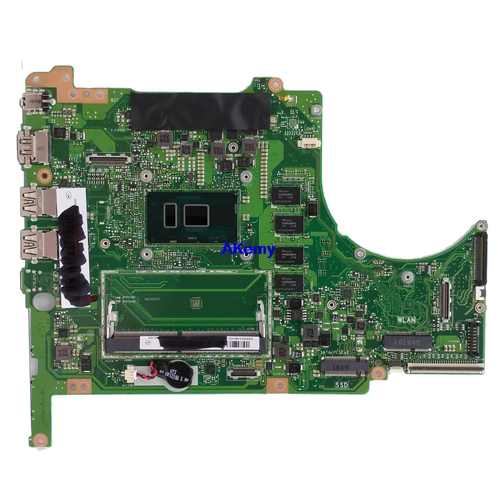  Q504UAK Laptop Motherboard For ASUS Q504UAK Q504UA Q504U UX560UA UX560UAK Mainboard w/ i7-7500U 8GB