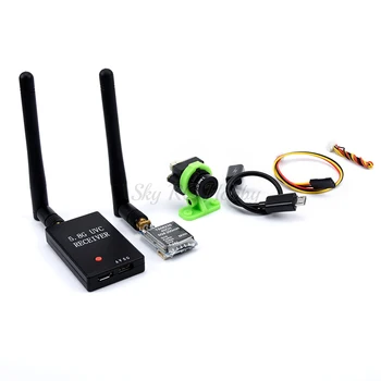 

5.8G FPV Receiver UVC Video Downlink OTG VR Android Phone + Video 200mw 40CH TS5823S TS5823 Transmitter + CMOS 1000TVL Camera