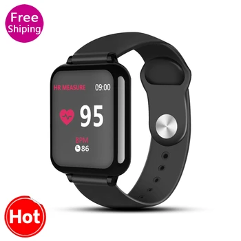 

B57 Smart watches Waterproof Sports for iphone phone Smartwatch Heart Rate Monitor Blood Pressure Functions For Women men kid