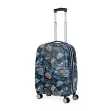 Lois модель Святого Мориса Детский чемодан путешествия 4 Колеса Тележка для каюты ABS штампованные 130150