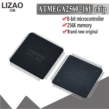 

ATMEGA2560 ATMEGA2560-16AU LQFP-100 8-bit Microcontroller with 64K/128K/256K Bytes In-System Programmable Flash