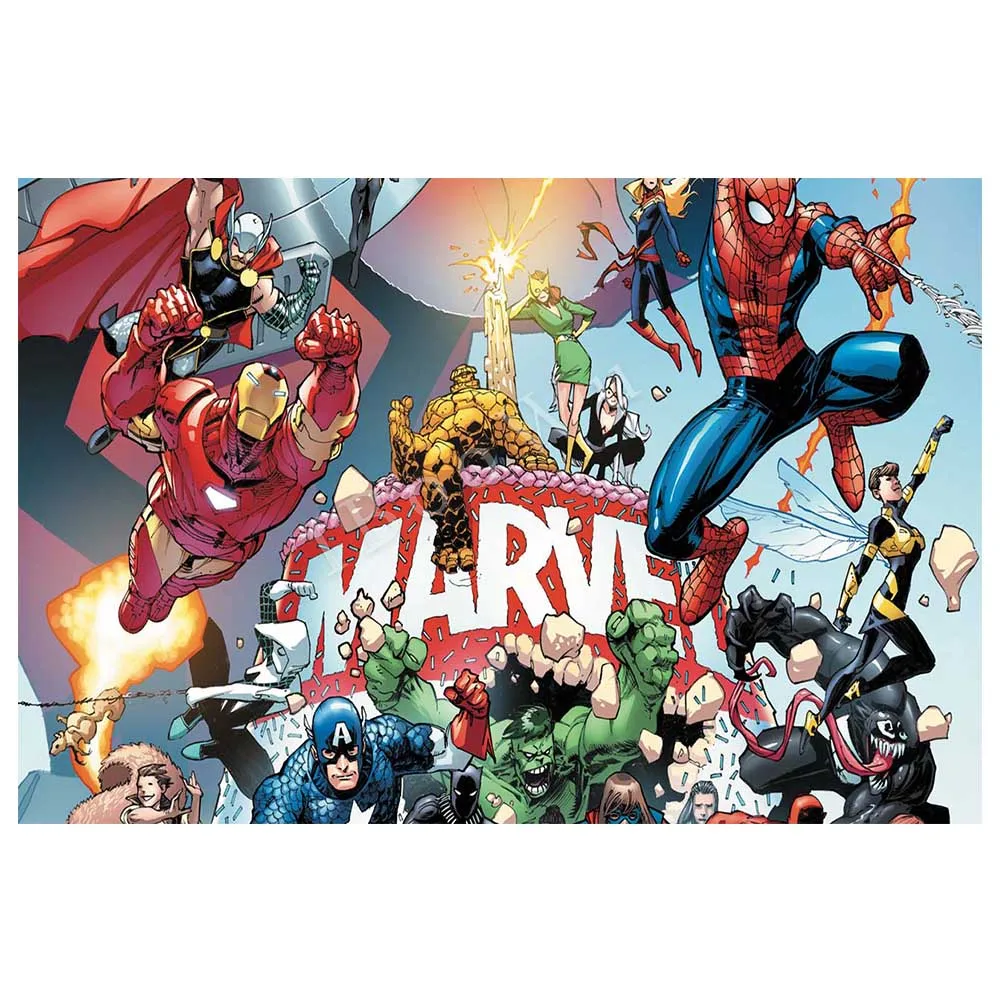 Капитан Марвел плакат Винтаж металлической бляшкой фильмы с героями «Marvel» Олово пластины со знаками ретро постер 20x30 см - Цвет: RE1990