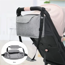 Sac de poussette pour bébé, sac de rangement pour maman, sac à couches, sacs de transport, Buggy, panier, crochet, accessoires de poussette 