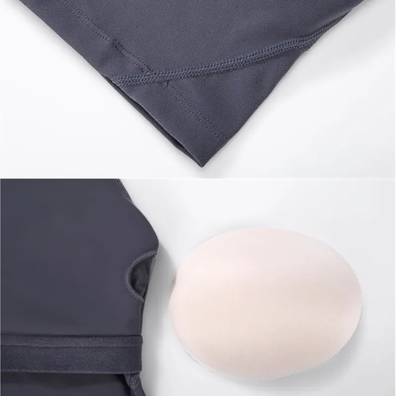 Lulu Fitness Tank Top Women Sports Support Sexy Tight Gym Yoga Vest Buttery Soft Weightless With Removable Chest Pad Custom Logo