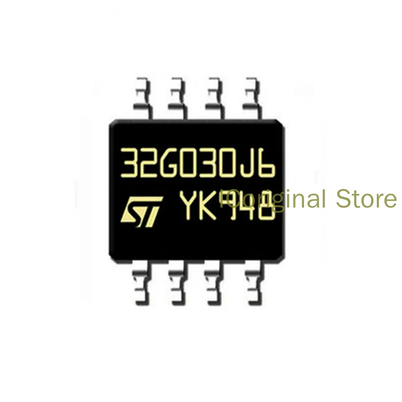 Оригинальный чип STM ic STM32G030J6M6 SOP-8 Stmicroelectronics MCU микроконтроллер IC 030J6M6 J6M6 посылка sop8