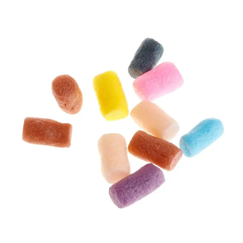 Nuggets de Pesca Solúvel em Água de Espuma Bolsa Pop up Carpa Rig Enfrentar Acessórios Ferramenta Cor Aleatória 50 Pçs – Pva