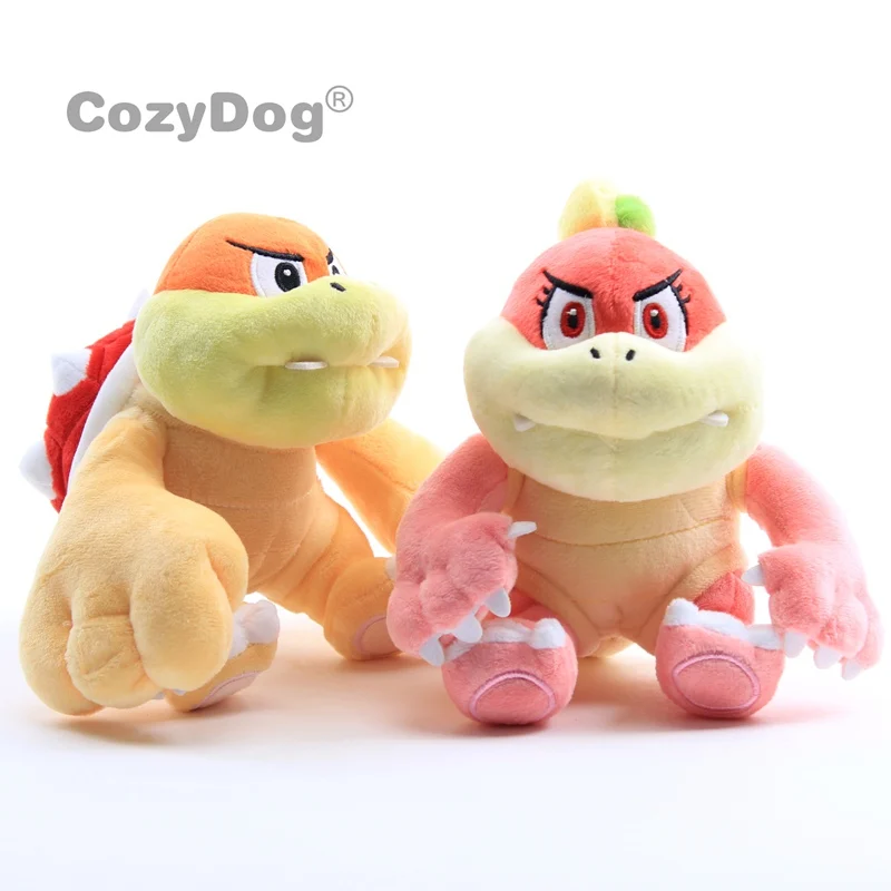2 шт./компл. Аниме Супер Марио Bowser плюшевый Купа игрушки куклы игрушки, детские мягкие игрушки милый бум Pom булочка Koopa мягкие игрушки Для женщин Подарок для ребенка; каблук 16 см
