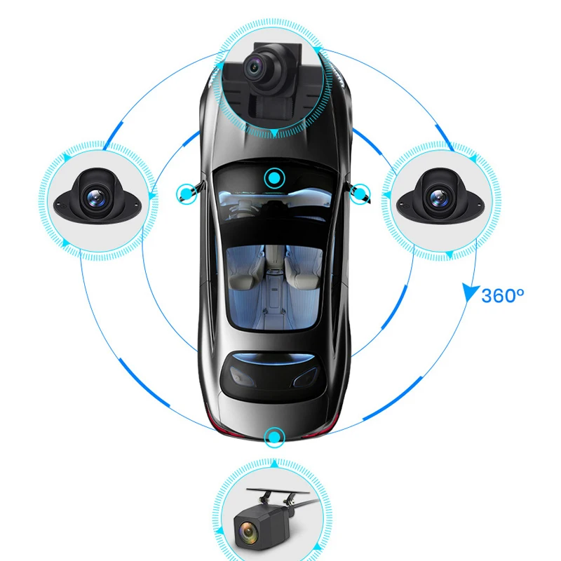 Автомобильный видеорегистратор Junsun 2 гб 32 Android Full HD 1080P 4G wi fi ADAS GPS навигация 4