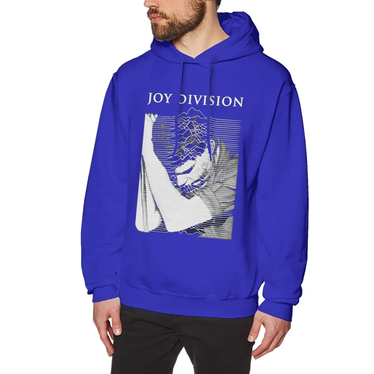 Мужская мода Joy Division Толстовка Geek на заказ для мужчин хип хоп длинный рукав Модное Новое поступление, горячая распродажа - Цвет: blue