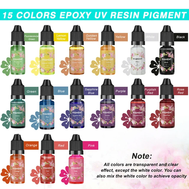 Alcohol Ink Resin Pigment Set AB Epoxy Resin Glue UV Glue Luminous UV Resin  3D Styling Pen Set DIY Jewelry Making Accessories