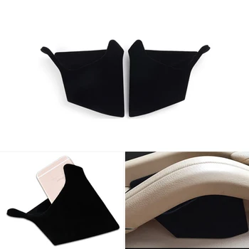 

2Pcs Car Interior Center Control Gear Shift Side Armrest Storage Box Container Holder Cover Trim For Porsche Cayenne 2011 - 2016
